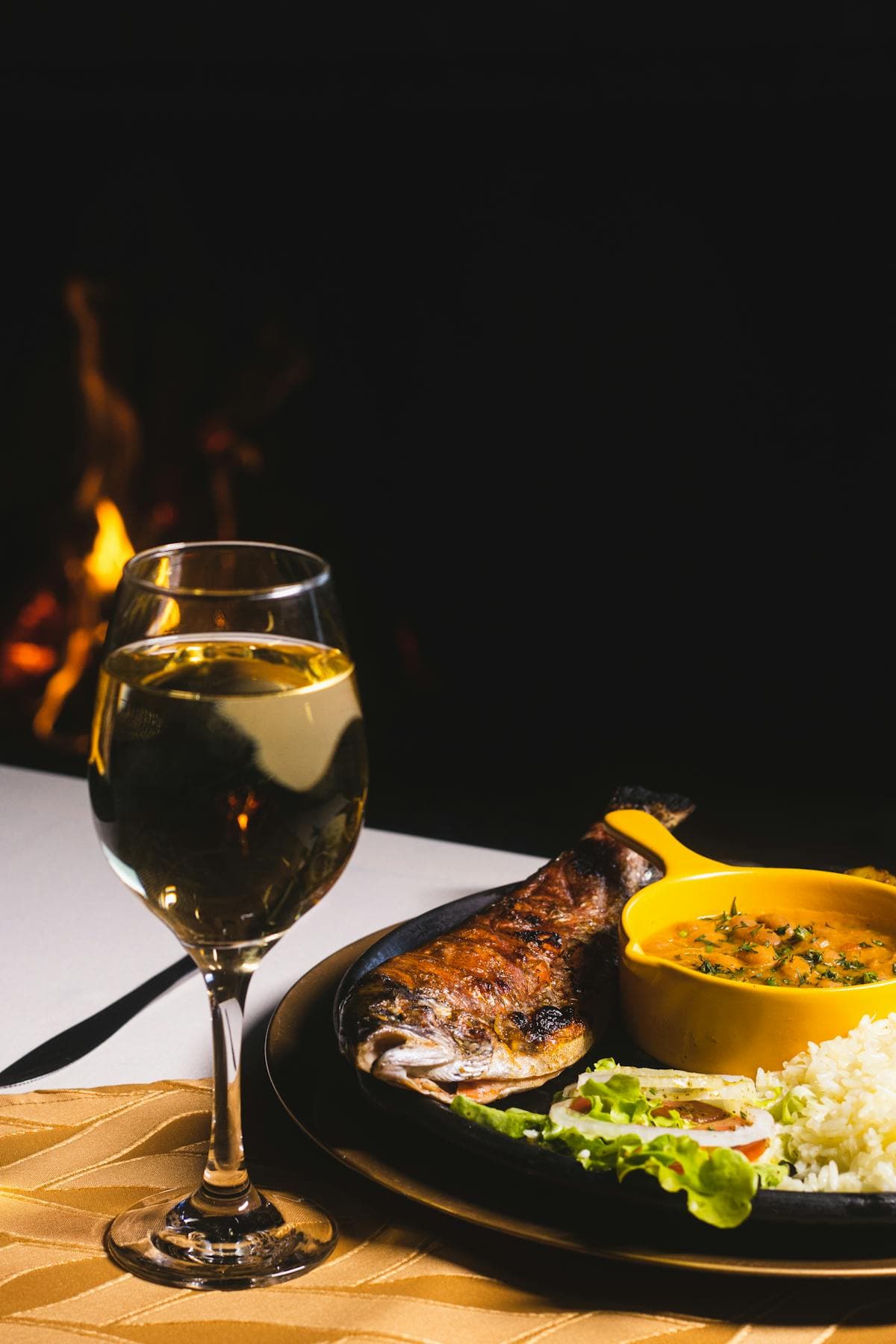 Gourmet seafood dining at a Tofino restaurant